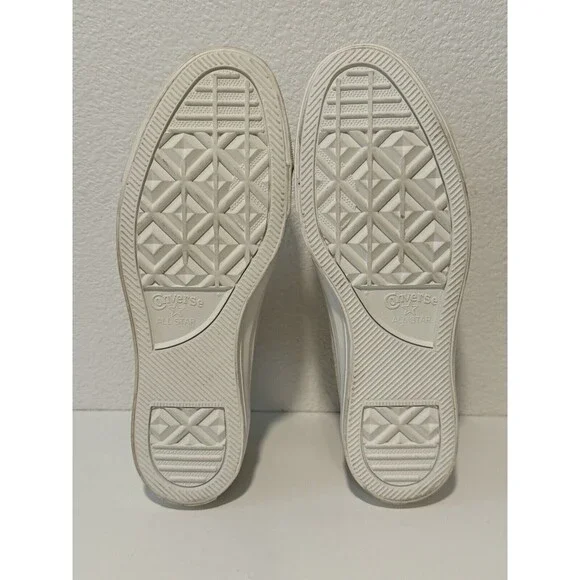 Converse Chuck Taylor All-Star Low Top Beige Suede Mens Sz 8 Womens 10 NEW - Picture 10 of 13